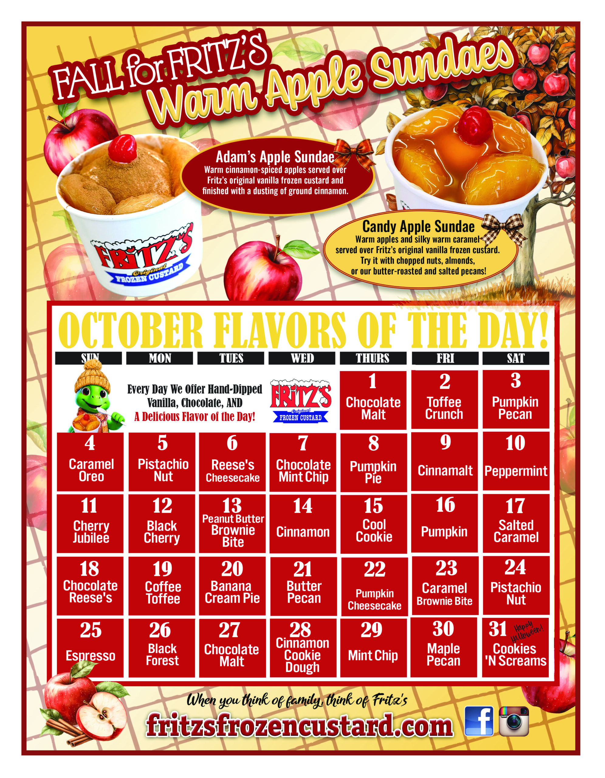West County Flavors of the Day